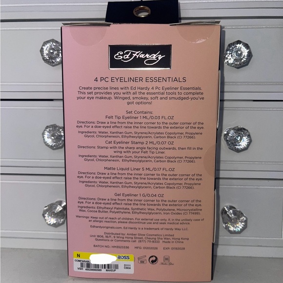 NWT Ed Hardy Eyeliner Essentials Set - Picture 2 of 5